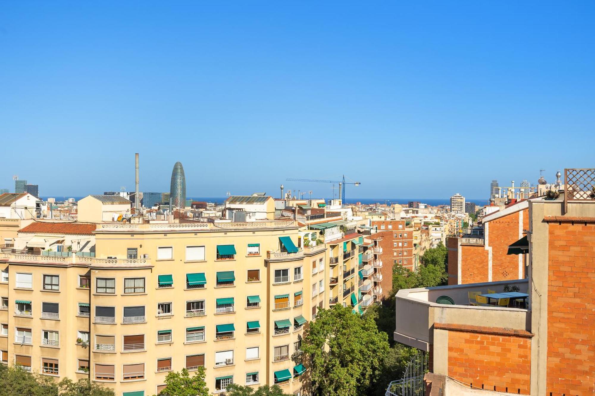 Chic 3Br Retreat With Private Terrace Apartment Barcelona Exterior photo